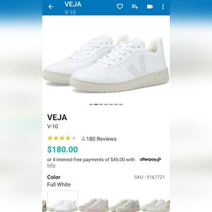 VEJA V-10 extra white